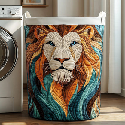 Majestic Lion Quilted Laundry Basket GFTOTP11927
