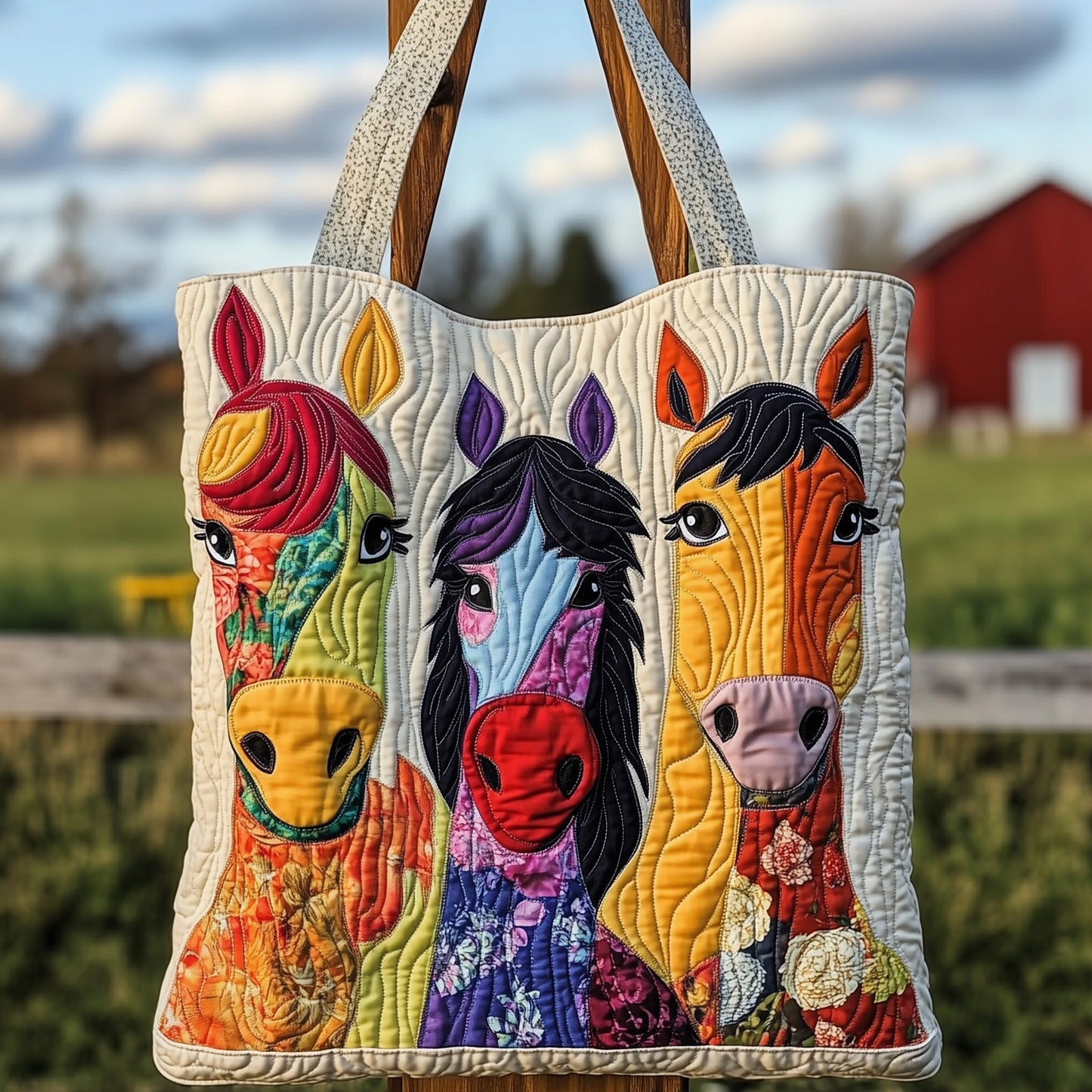Goofy Hooves Quilted Tote Bag GFTOTP11951