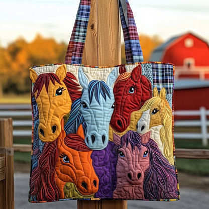 Happy Hooves Quilted Tote Bag GFTOTP11956