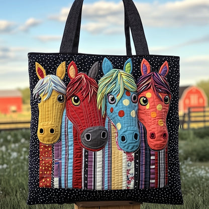 Happy Hooves Quilted Tote Bag GFTOTP11960