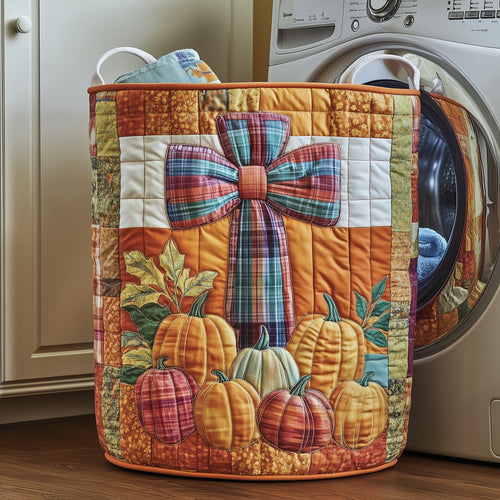 Fall for Jesus Quilted Laundry Basket GFTOTP11966