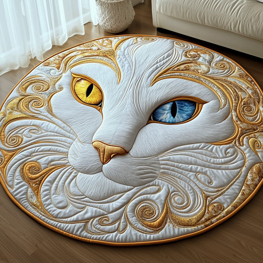 Catitude Quilted Round Mat GFTOTP12020