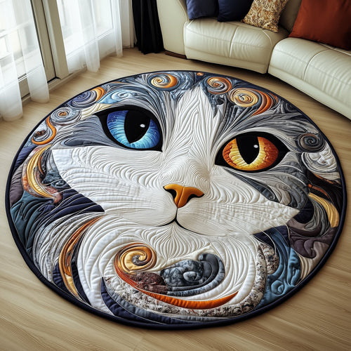 Catitude Quilted Round Mat GFTOTP12022