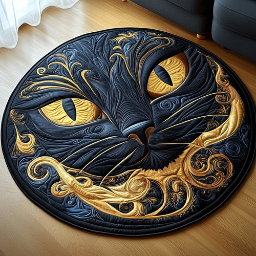 Catitude Quilted Round Mat GFTOTP12023