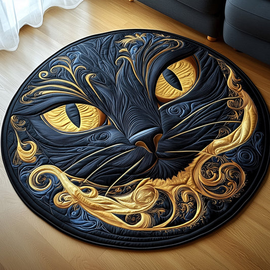 Catitude Quilted Round Mat GFTOTP12023