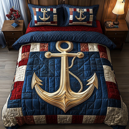 Nautical Anchor Duvet Cover Set GFTOTP12063