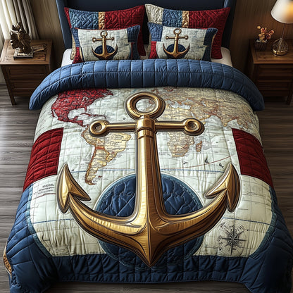 Nautical Anchor Duvet Cover Set GFTOTP12064