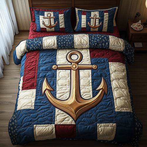 Nautical Anchor Duvet Cover Set GFTOTP12065