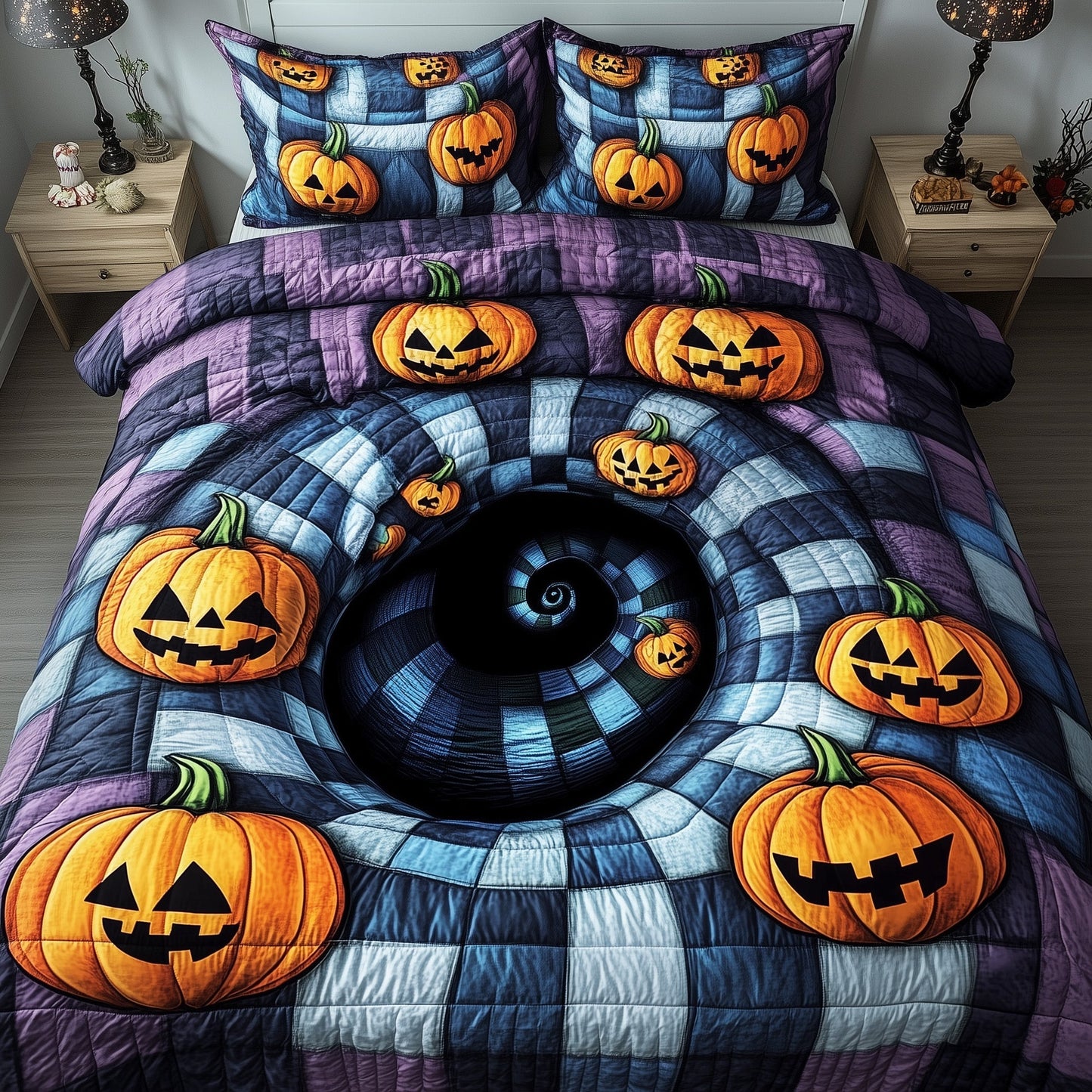 Haunted Halloween Duvet Cover Set GFTOTP12074