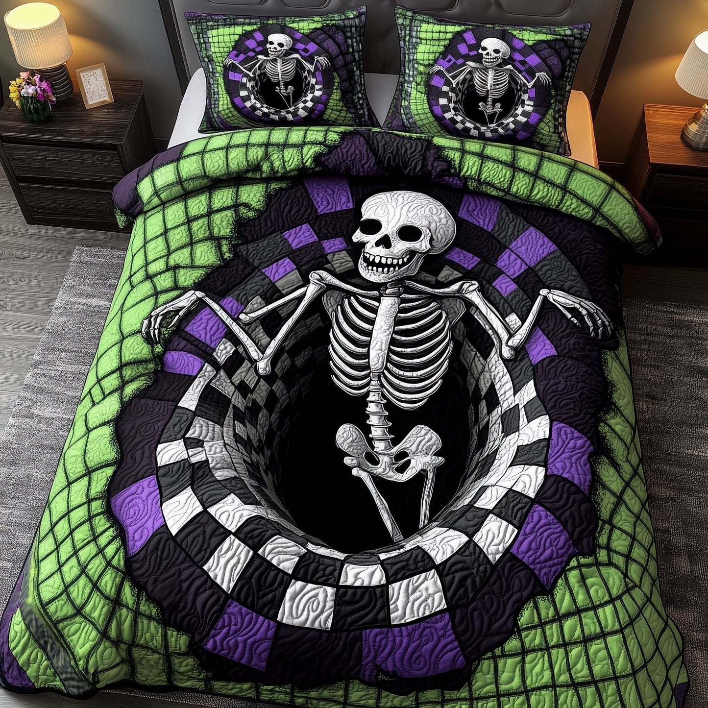 Haunted Halloween Duvet Cover Set GFTOTP12077