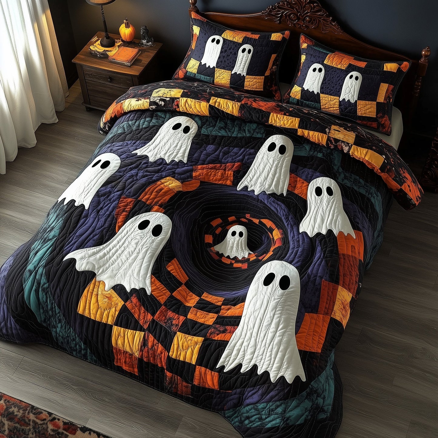 Haunted Halloween Duvet Cover Set GFTOTP12079