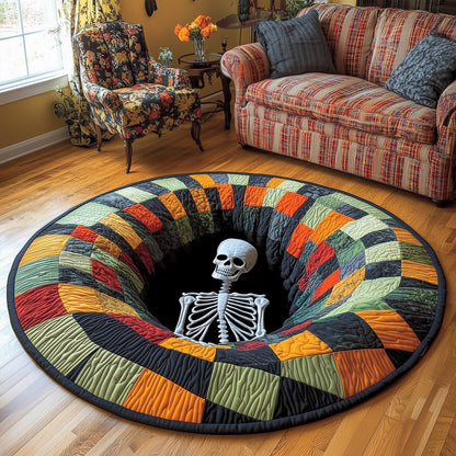 Spooky Vibes Quilted Round Mat GFTOTP12081