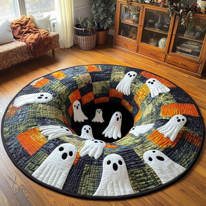 Spooky Vibes Quilted Round Mat GFTOTP12083