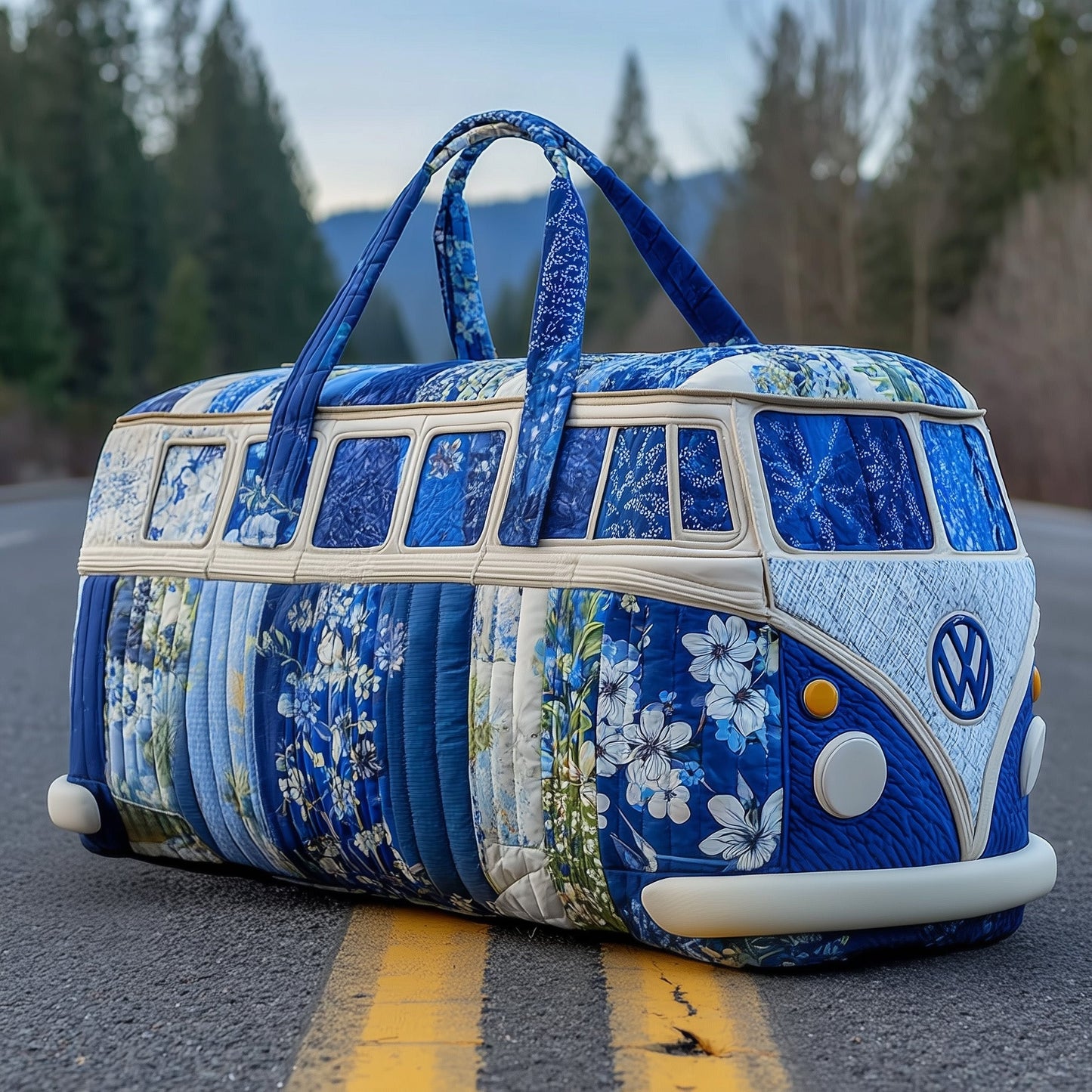 Indigo Van Quilted Duffle Bag GFTOTP12121