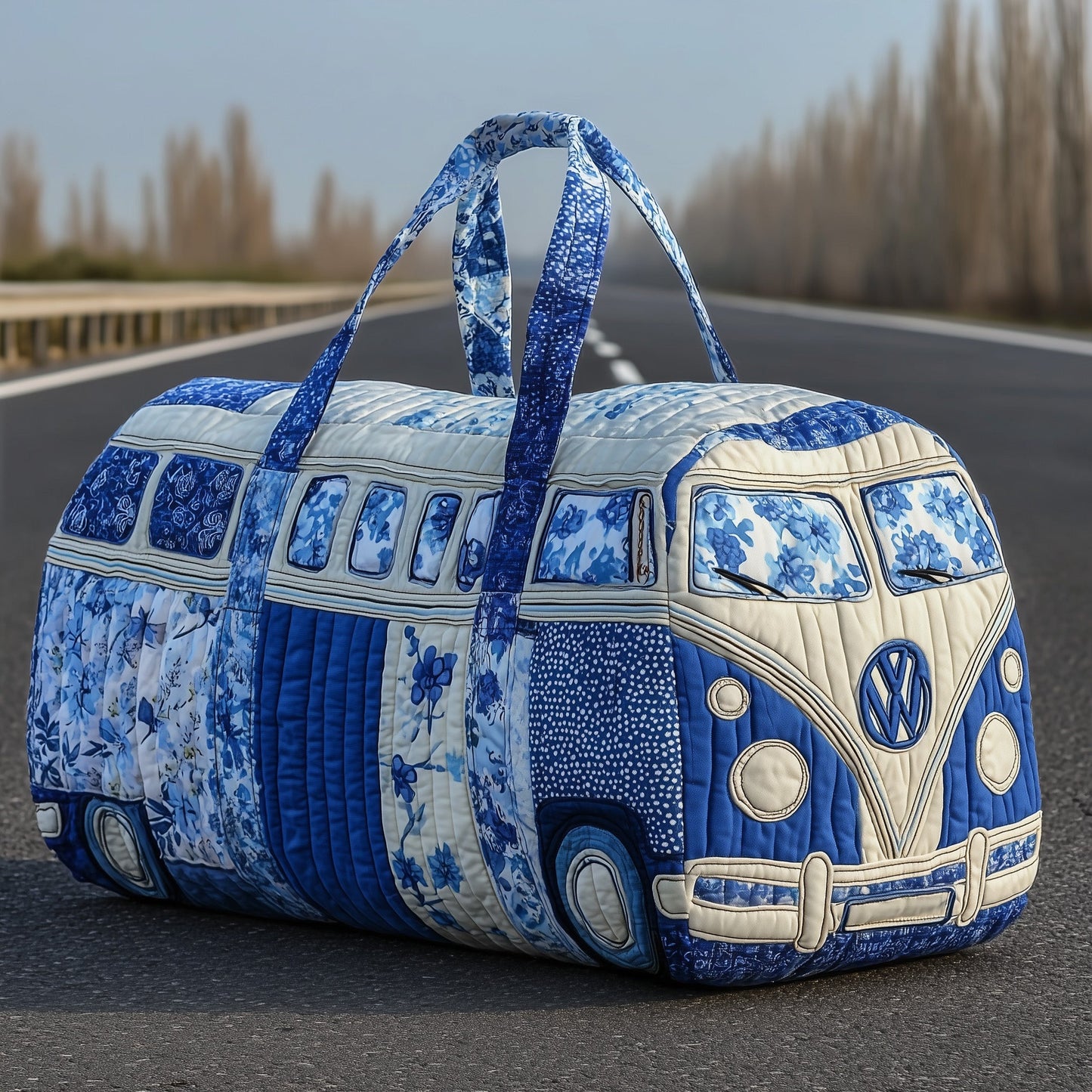 Indigo Van Quilted Duffle Bag GFTOTP12123