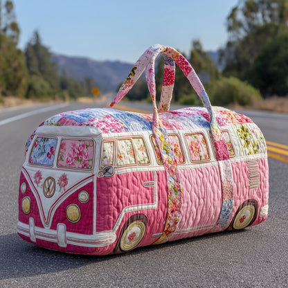 Vintage Van Quilted Duffle Bag GFTOTP12125