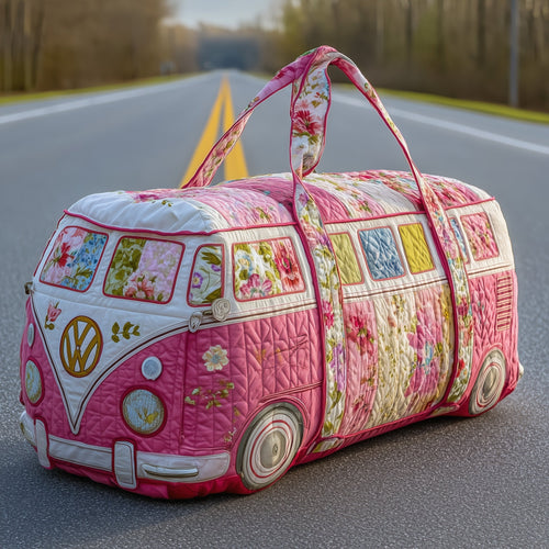 Vintage Van Quilted Duffle Bag GFTOTP12126