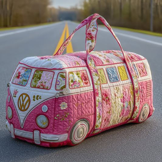 Vintage Van Quilted Duffle Bag GFTOTP12126