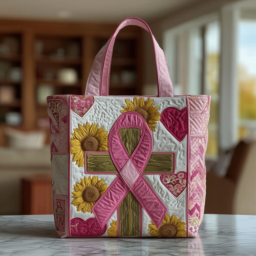 Faith Over Fear Quilted Tote Bag GFTOTP12127