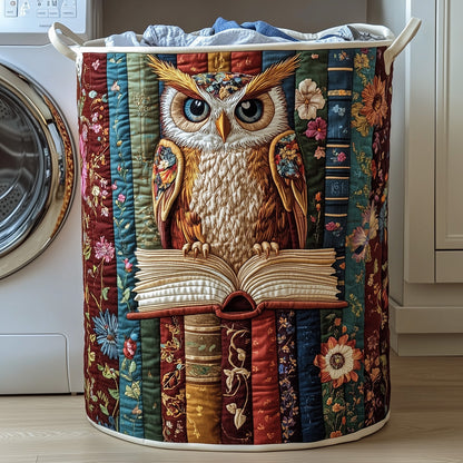 Wise Reader Quilted Laundry Basket GFTOTP12149