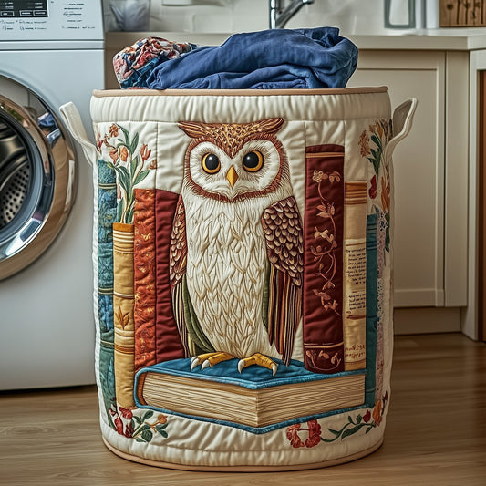 Wise Reader Quilted Laundry Basket GFTOTP12150