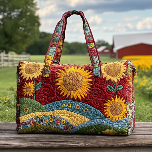 Petals Charm Quilted Duffle Bag GFTOTP12172