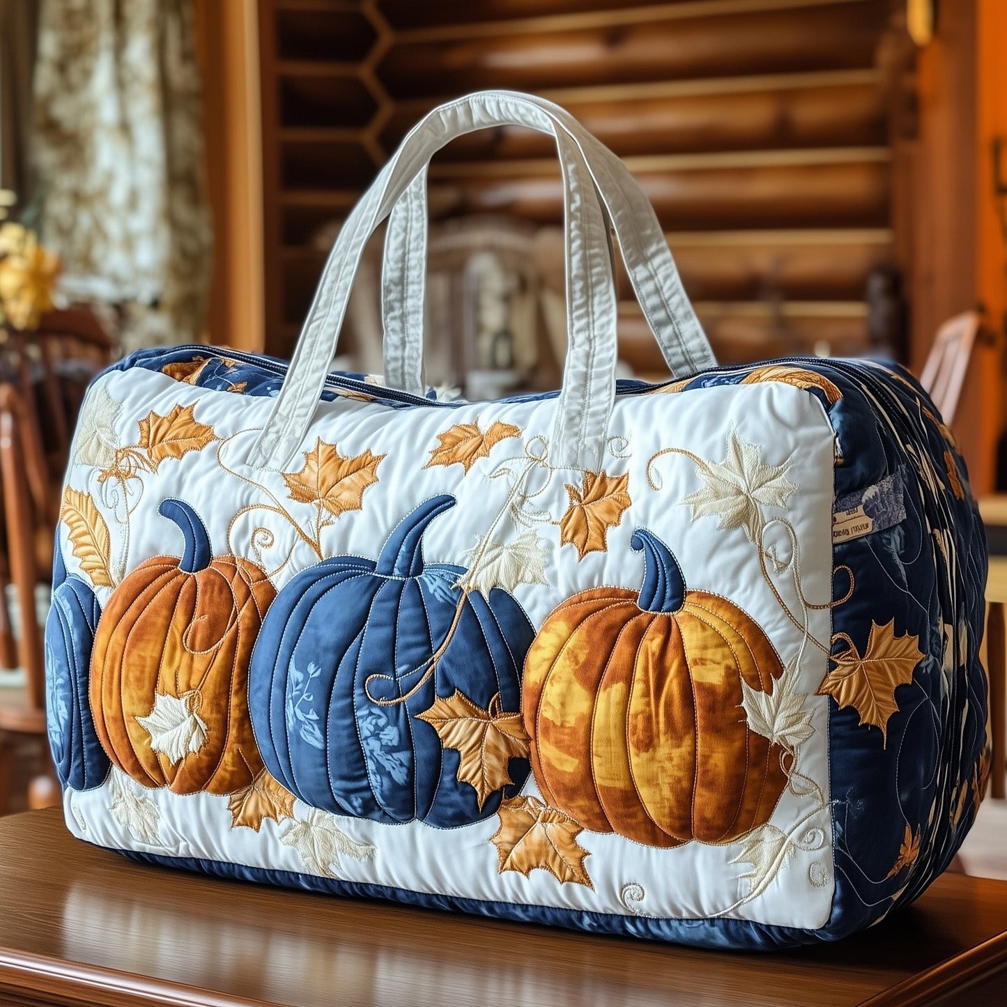 Rustic Autumn Quilted Duffle Bag GFTOTP12178