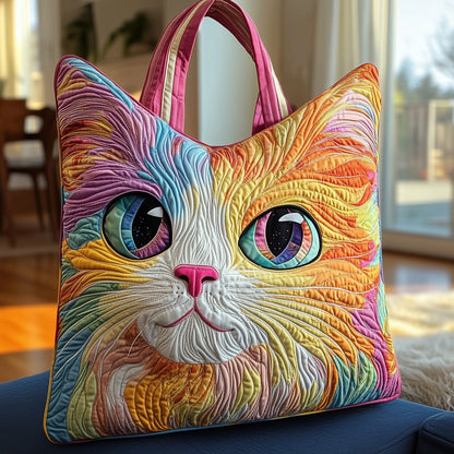 Catitude Quilted Tote Bag GFTOTP12243