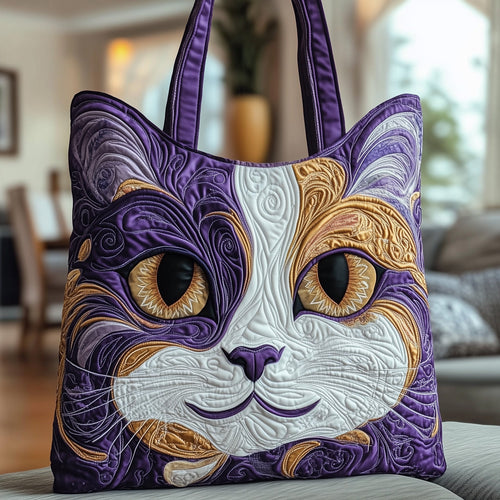 Catitude Quilted Tote Bag GFTOTP12245