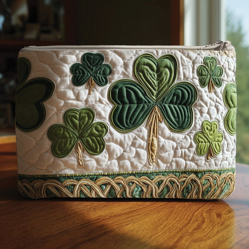 Irish Shamrock  Quilted Purse GFTOTP12248