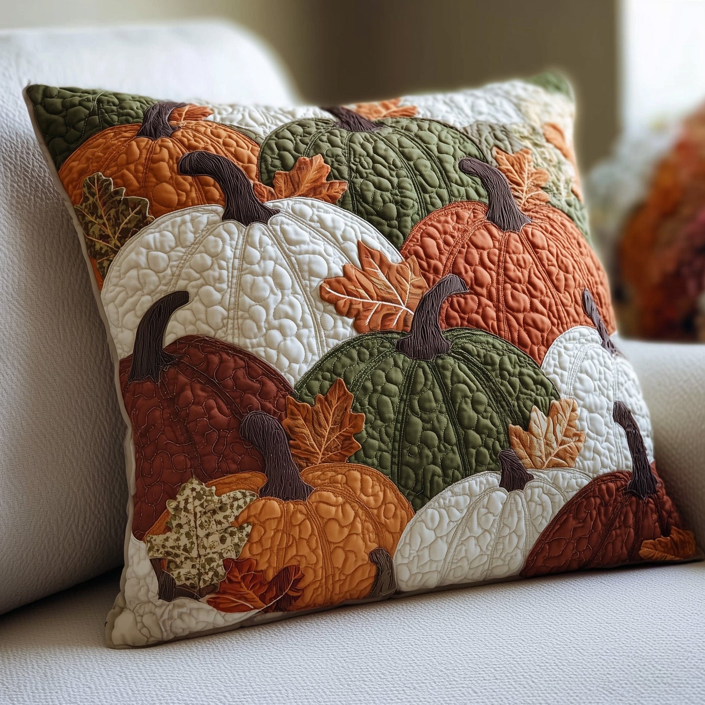Pumpkin Haven Quilted Pillow Case GFTOTP12252