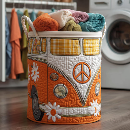 Hippie Van Quilted Laundry Basket GFTOTP12282