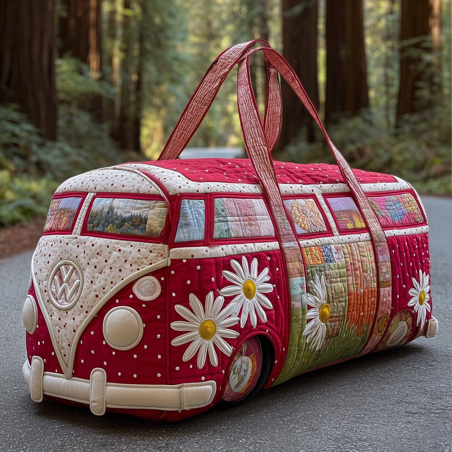 Blossom Path Quilted Duffle Bag GFTOTP12293