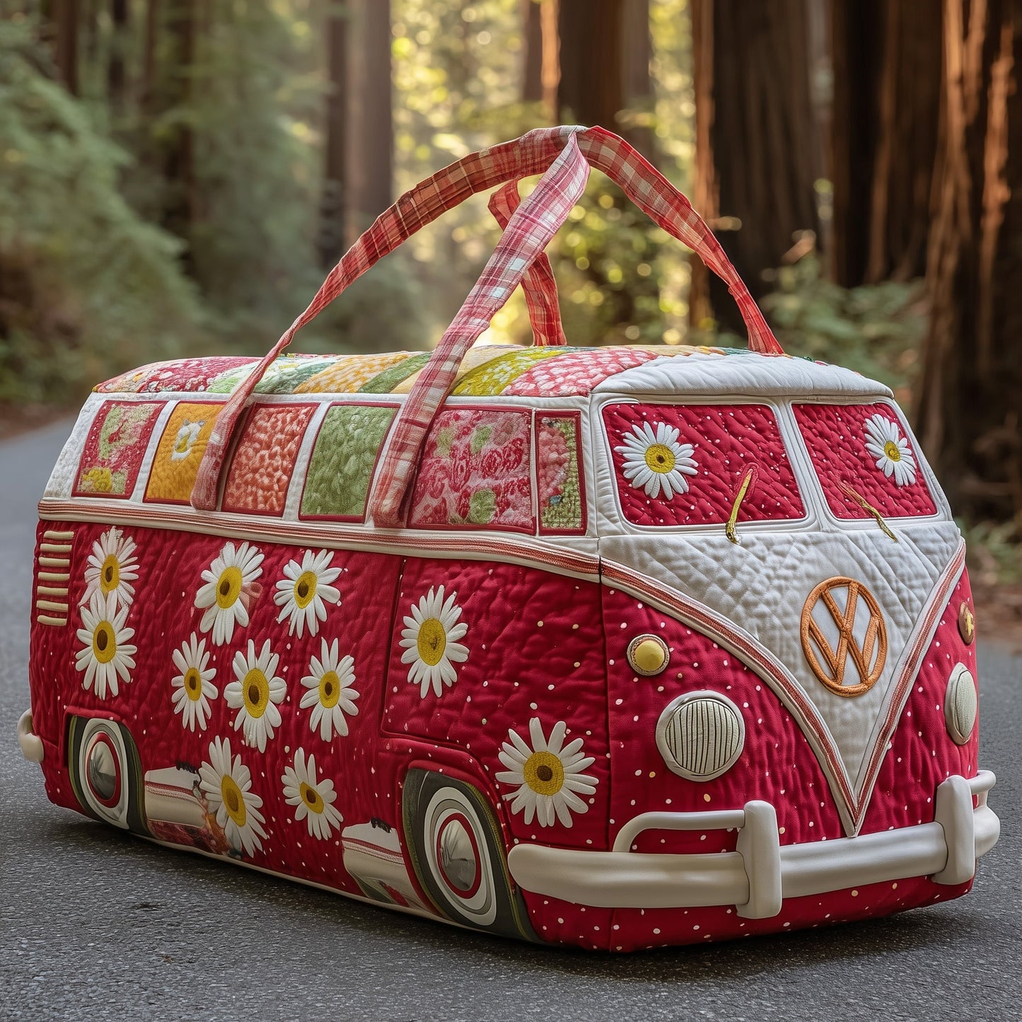 Blossom Path Quilted Duffle Bag GFTOTP12294