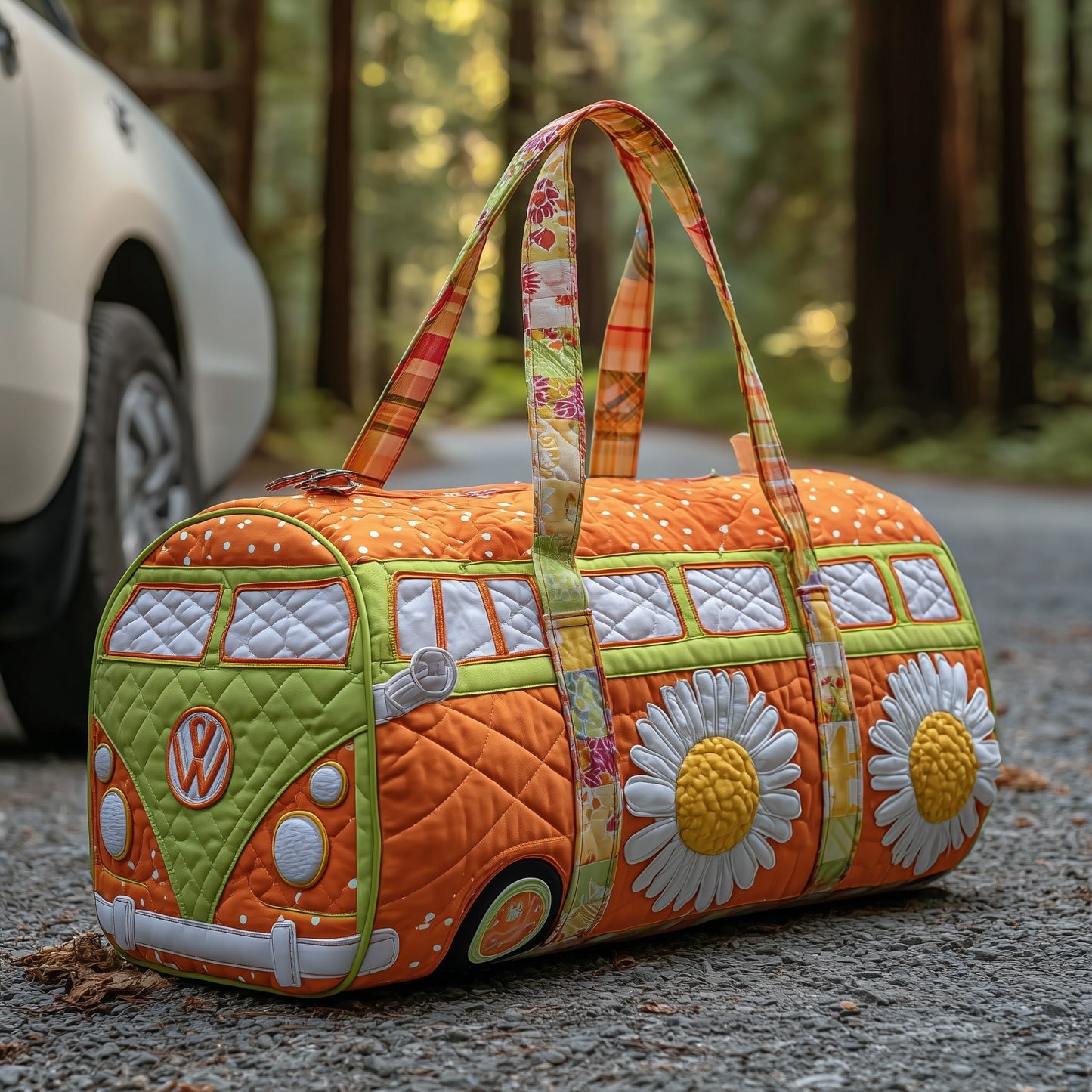 Blossom Path Quilted Duffle Bag GFTOTP12295