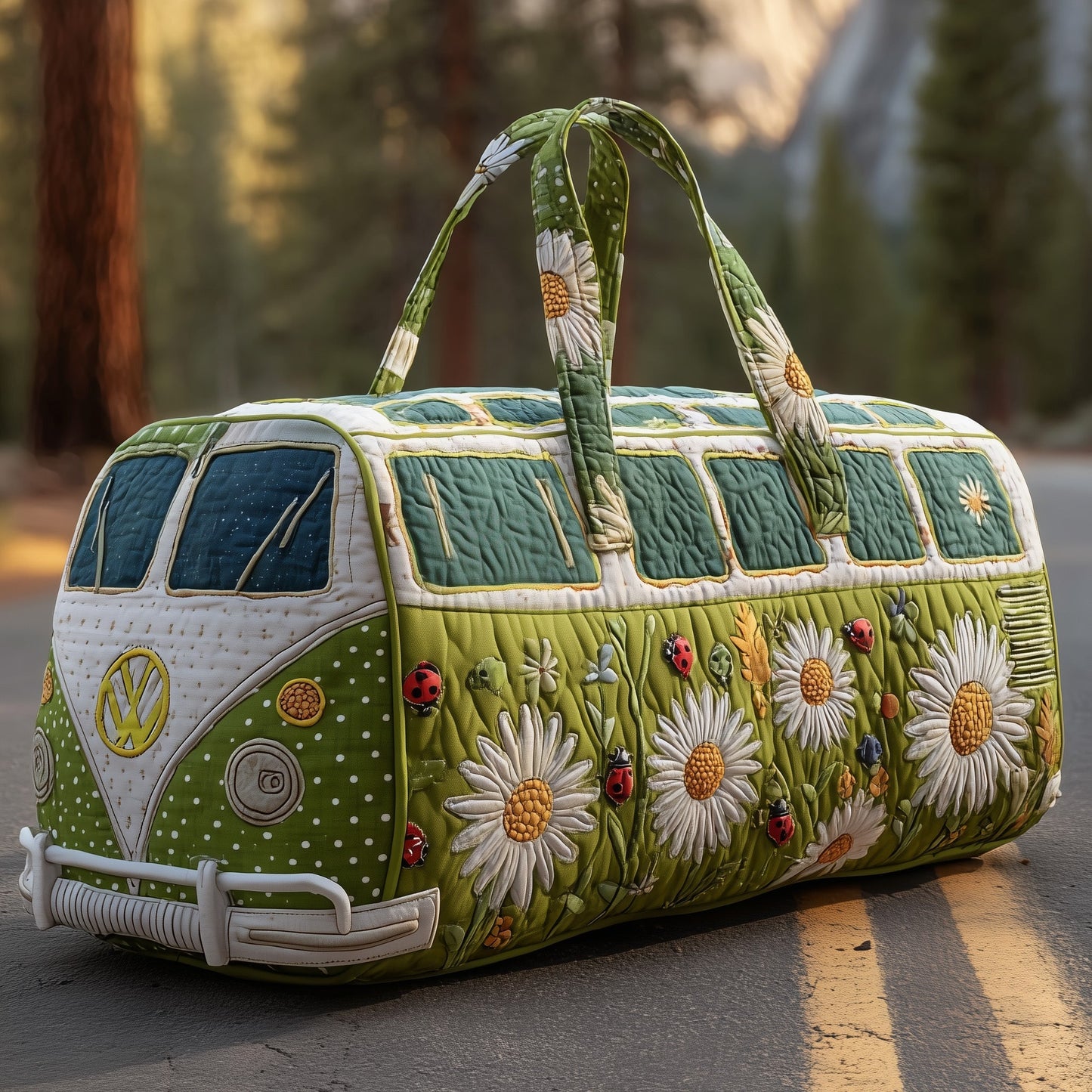 Blossom Path Quilted Duffle Bag GFTOTP12301