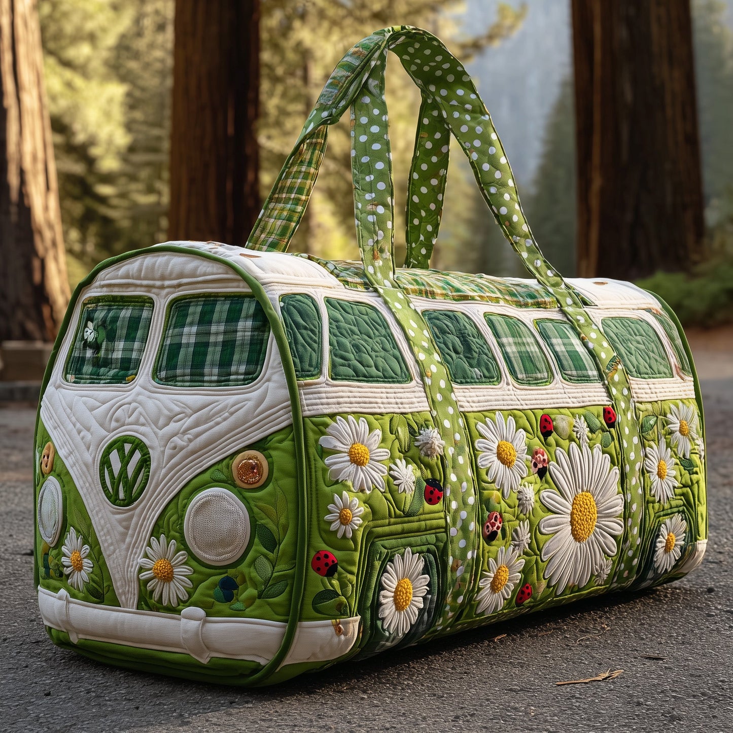 Blossom Path Quilted Duffle Bag GFTOTP12302