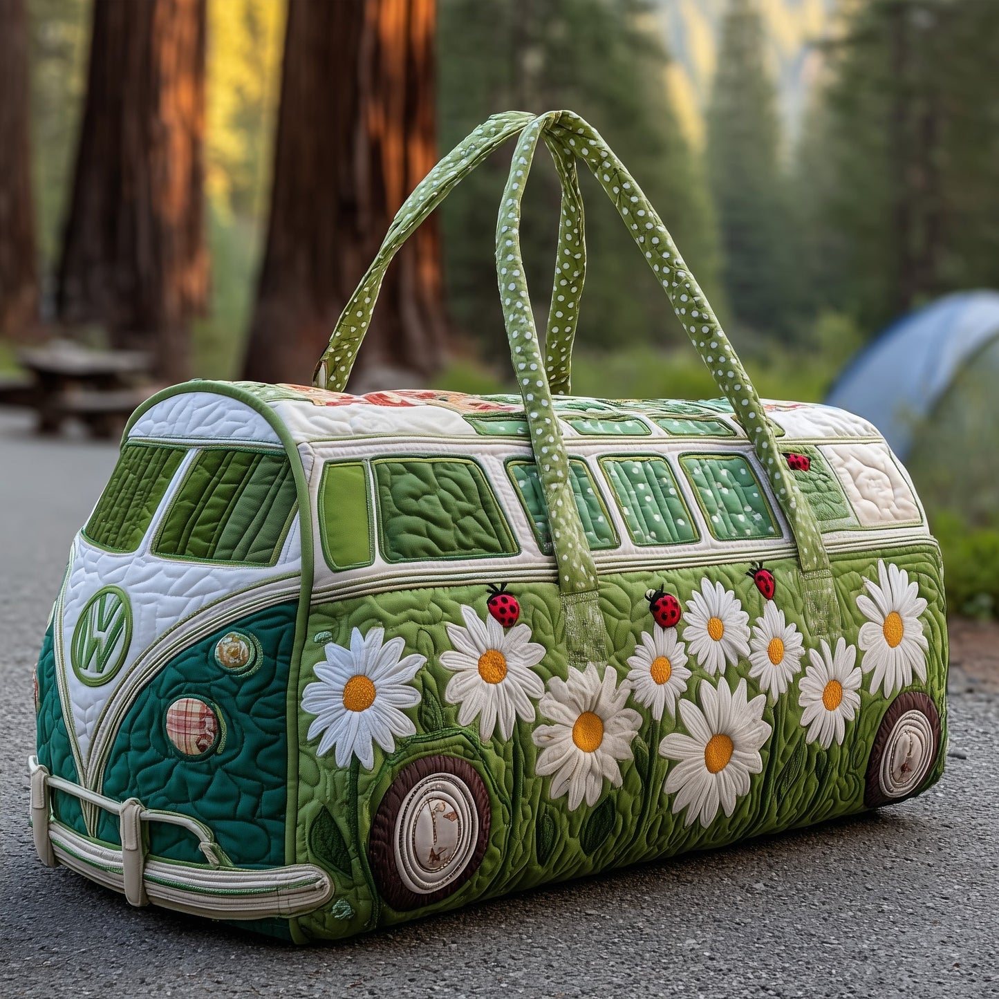 Blossom Path Quilted Duffle Bag GFTOTP12303