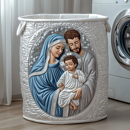 Nativity Quilted Laundry Basket GFTOTP12347