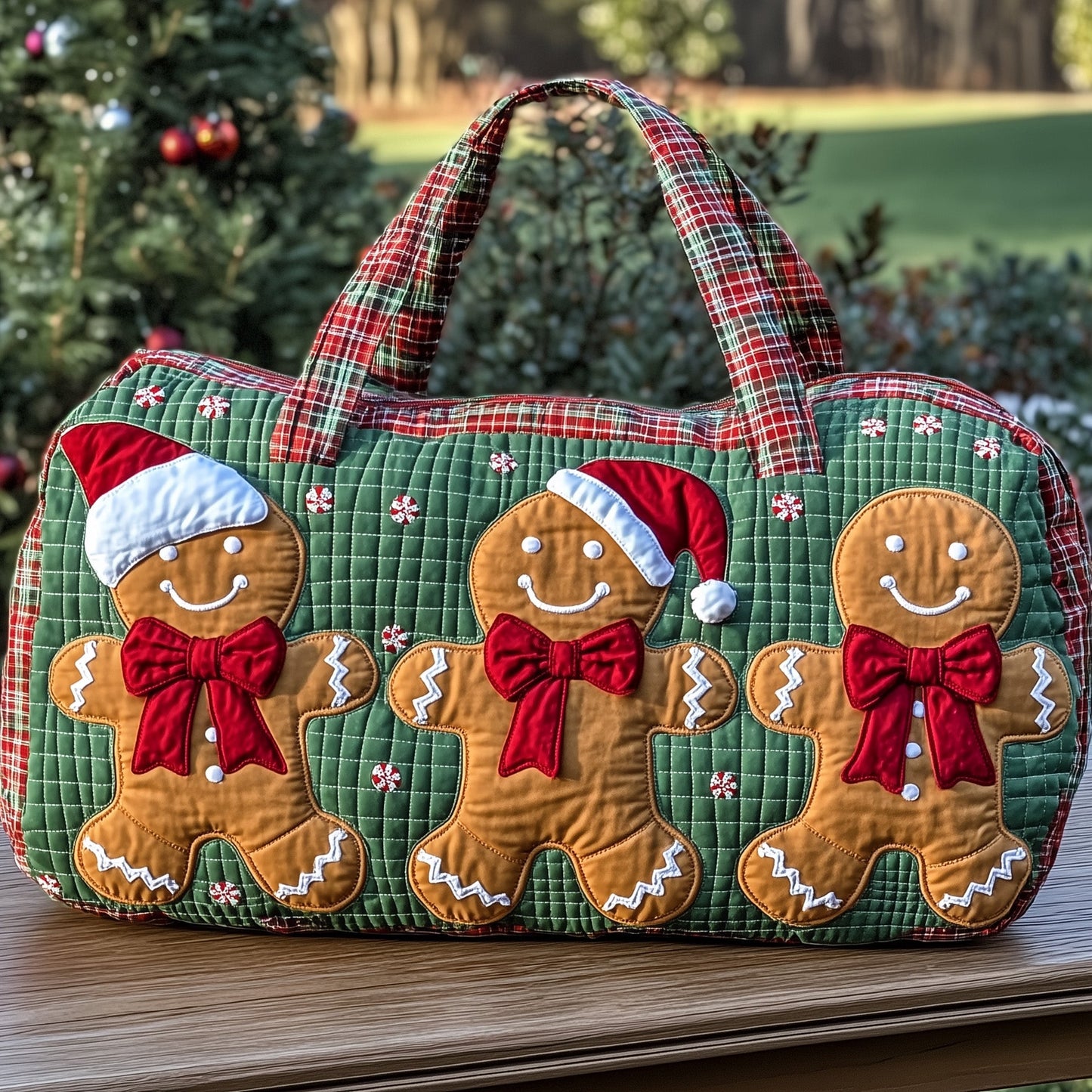 Holiday Cookie Quilted Duffle Bag GFTOTP12354