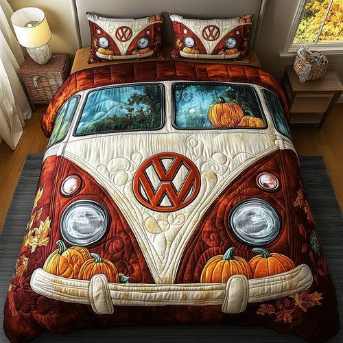 Fall Foliage Camper Duvet Cover Set GFTOTP12372