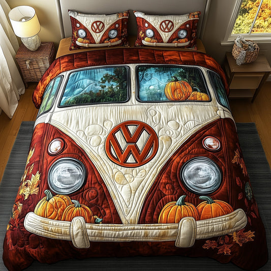 Fall Foliage Camper Duvet Cover Set GFTOTP12372