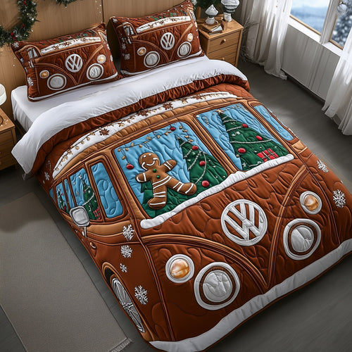 Gingerbread Getaway Duvet Cover Set GFTOTP12373