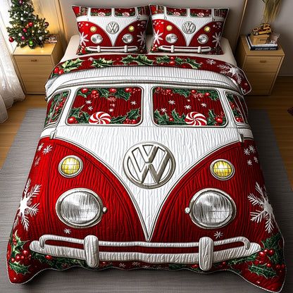 Sweet Stripe Camper Duvet Cover Set GFTOTP12375