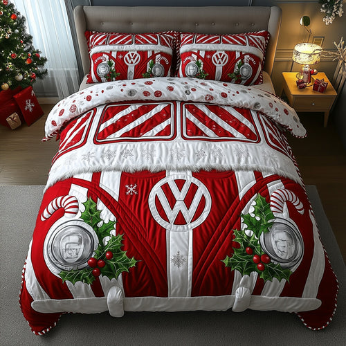 Sweet Stripe Camper Duvet Cover Set GFTOTP12376