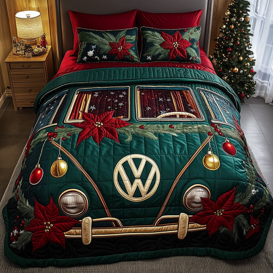 Yuletide Van Duvet Cover Set GFTOTP12379