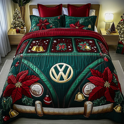 Yuletide Van Duvet Cover Set GFTOTP12380