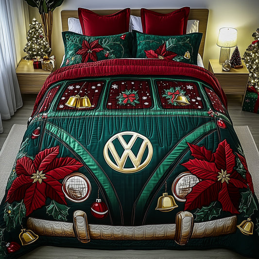 Yuletide Van Duvet Cover Set GFTOTP12380