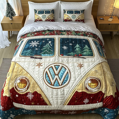 Yuletide Van Duvet Cover Set GFTOTP12381