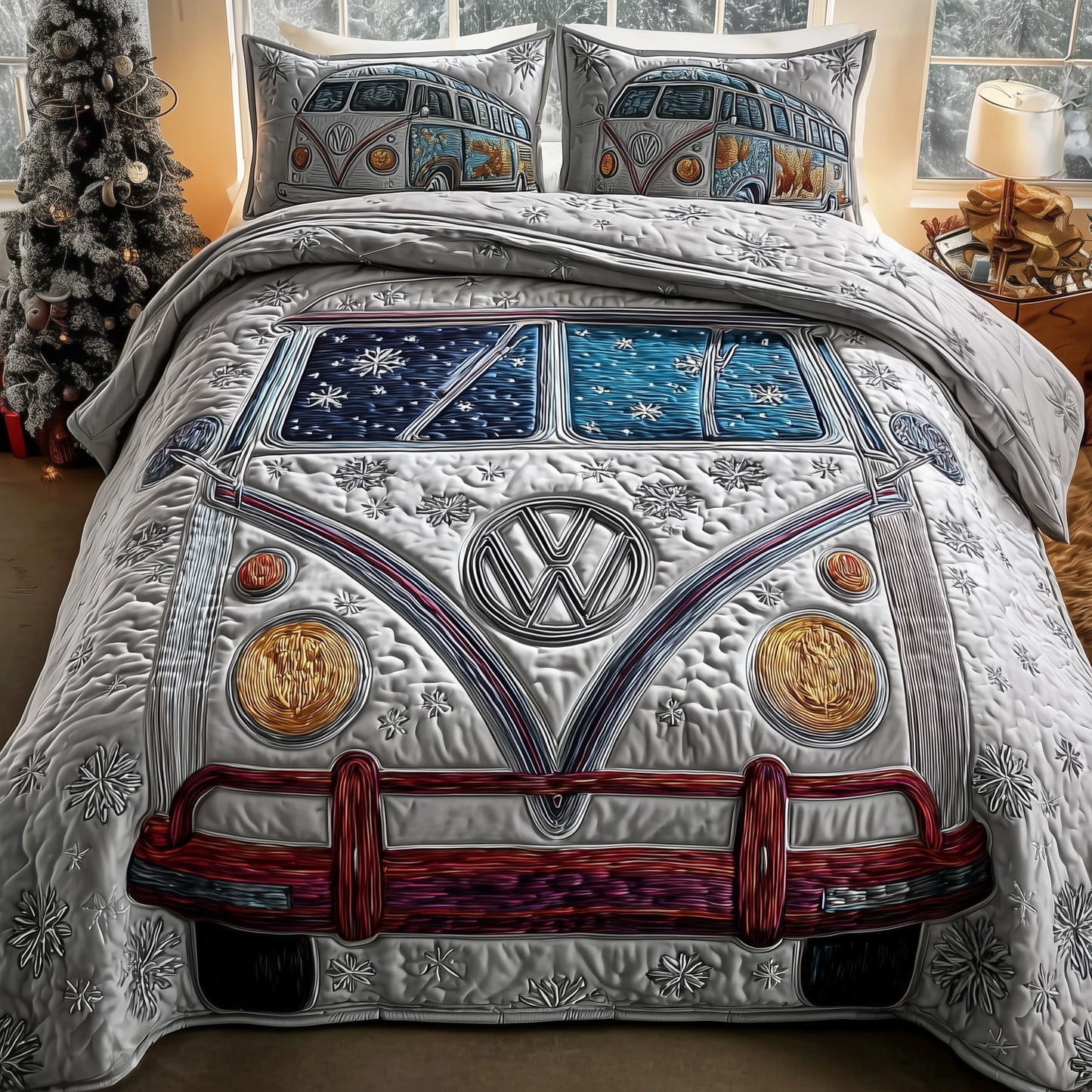 Snowy Road Duvet Cover Set GFTOTP12382